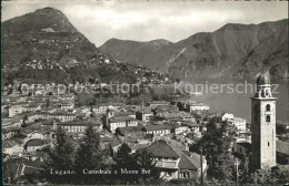 12047622 Lugano TI Cattedrale E Monte Bre Lago Di Lugano Luganersee Alpen Lugano - Other & Unclassified