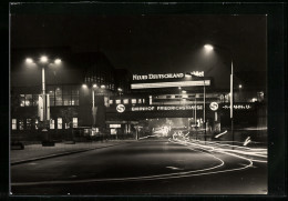 AK Berlin, Am Bahnhof Friedrichstrasse Bei Nacht  - Mitte