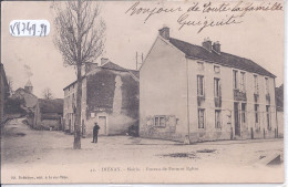 DIENAY- BUREAU DE POSTE ET EGLISE - Autres & Non Classés