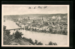 AK Wasserburg A. Inn, Totale Vom Berg Aus Gesehen  - Wasserburg A. Inn