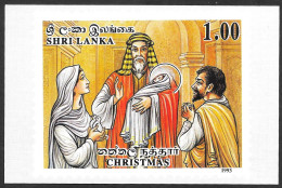 Shri Lanka: Intero, Stationery, Entier, Natività, Nativity, Nativité - Kerstmis