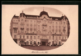 Passepartout-AK Berlin, Hotel Russischer Hof In Der Georgenstrasse 21-22  - Mitte