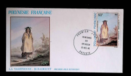 CL, FDC, Premier Jour, Polynésie Française, Papeete, 15 Dec. 1982, Peintures Du 19 E Siècle, La Tahitienne, M. Radiguet - Brieven En Documenten