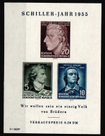 DDR Block 12 IV Postfrisch Plattenfehler #IU241 - Sonstige & Ohne Zuordnung