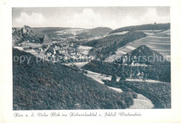 73685986 Kirn Nahe Blick Ins Hahnenbachtal Von Schloss Wartenstein Kirn Nahe - Kirn