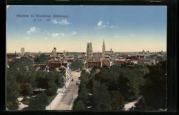 AK Münster I. W., Südseite Der Stadt  - Muenster