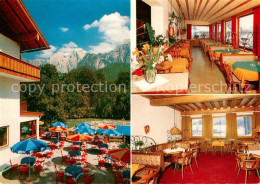 73685385 Schoenau Berchtesgaden Gasthaus Pension Cafe Brunneck Terrasse Gastraeu - Berchtesgaden