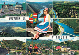 GRAND DUCHE DU LUXEMBOURG  MULTIVUE   VIANDEN - Vianden