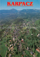 73682765 Karkonosze Panorama Karpacza Ze Sniezka W Tle Fliegeraufnahme Karkonosz - Pologne