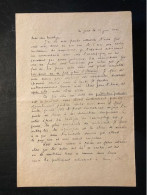 Tract Presse Clandestine Résistance Belge WWII WW2 'Au Front Le 15 Juin 1942 / Mon Cher Mattluys, J'ai Lu Avec Grande... - Documenti