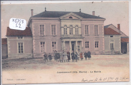 JUZENNECOURT- LA MAIRIE- CARTE COLORISEE - Juzennecourt