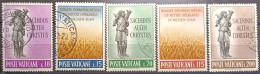 VATICAN. Y&T N°348/352. USED. - Used Stamps