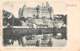 60-PIERREFONDS LE CHÂTEAU ET LE LAC-N°T5080-H/0109 - Pierrefonds