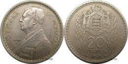 Monaco - Principauté - Louis II - 20 Francs 1947 - TTB/XF45 - Mon6565 - 1922-1949 Louis II