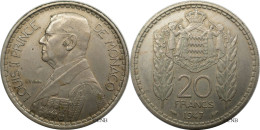 Monaco - Principauté - Louis II - 20 Francs 1947 - TTB+/AU50 - Mon6566 - 1922-1949 Louis II