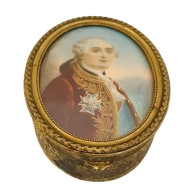 French King LOUIS XVI Yewelry Box, Signed & Painted By FREDERIC DUBOIS. - Otros & Sin Clasificación