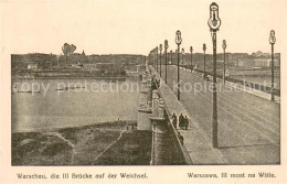 73680620 Warschau Masowien 3. Bruecke Auf Der Weichsel Warschau Masowien - Pologne