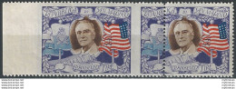 1947 San Marino Roosevelt L. 5 Cp Var. MNH Sass. N. 303fa - Otros & Sin Clasificación