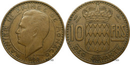 Monaco - Principauté - Rainier III - 10 Francs 1950 - TTB/XF45 - Mon6571 - 1949-1956 Francos Antiguos