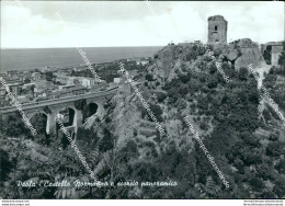 Bn12 Cartolina Paola Castello Normanno E Scorcio Panoramico Cosenza - Cosenza