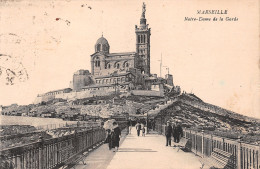 13 MARSEILLE NOTRE DAME - Notre-Dame De La Garde, Aufzug Und Marienfigur