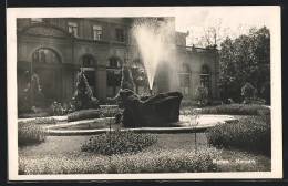 AK Baden, Brunnen Im Kurpark  - Baden