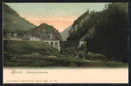 AK Airolo, Blick Auf Die Stalvedrobrücke  - Airolo