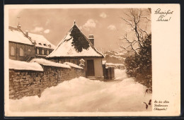 AK Schweinfurt /Main, An Der Alten Stadtmauer (Höpperle)  - Schweinfurt