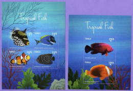 Tuvalu 2015. Sea Life Marine Fauna. Fish. MNH - Tuvalu (fr. Elliceinseln)