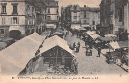 86 LOUDUN LA PLACE SAINTE CROIX - Loudun