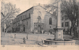 84 PERTUIS PLACE MIRABEAU L EGLISE - Pertuis