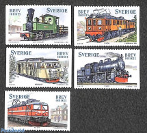 Sweden 2006 Locomotives 5v, Mint NH, Transport - Railways - Ungebraucht