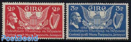 Ireland 1939 US Constitution 2v, Mint NH, History - Various - Coat Of Arms - Justice - Ungebraucht