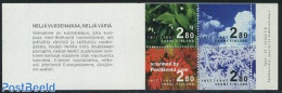 Finland 1997 80 Years Independence 4v In Booklet, Mint NH, Nature - Flowers & Plants - Stamp Booklets - Unused Stamps