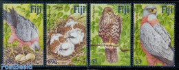 Fiji 2002 Birds Of Prey 4v, Mint NH, Nature - Birds - Birds Of Prey - Sonstige & Ohne Zuordnung