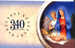 Hungary 2000 Christmas Booklet, Mint NH, Religion - Christmas - Stamp Booklets - Unused Stamps