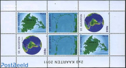 St. Maarten 2011 Maps M/s, Mint NH, Various - Maps - Geografia