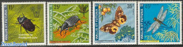 Wallis & Futuna 1974 Insects 4v, Mint NH, Nature - Butterflies - Insects - Sonstige & Ohne Zuordnung