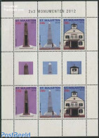 St. Maarten 2012 Monuments2x3v M/s, Mint NH, Art - Architecture - Sonstige & Ohne Zuordnung