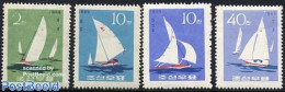 Korea, North 1965 Sailing Ships 4v, Mint NH, Sport - Transport - Sailing - Ships And Boats - Voile