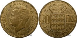 Monaco - Principauté - Rainier III - 20 Francs 1950 - SUP/AU55 - Mon6577 - 1949-1956 Alte Francs