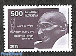 Kazakhstan 2019 M. Gandhi 1v, Mint NH, History - Gandhi - Mahatma Gandhi