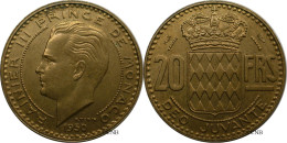 Monaco - Principauté - Rainier III - 20 Francs 1950 - SUP/AU55 - Mon6776 - 1949-1956 Francos Antiguos