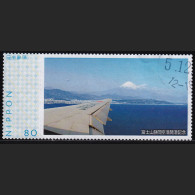 Japan Personalized Stamp, Mt.Fuji Shizuoka Airport Opening Commemoration (jpv9710) Used - Gebraucht