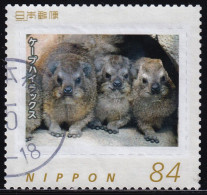 Japan Personalized Stamp, Cape Hyrax (jpv9544) Used - Oblitérés