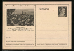AK Landeshut (Schles.), Stadt Mit Riesengebirge, Ganzsache Lernt Deutschland Kennen  - Postcards