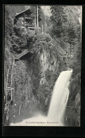 AK Kaprun, Kesselfall-Alpenhaus Im Kaprunertal Mit Wasserfall  - Other & Unclassified