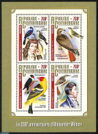 Central Africa 2016 250th Anniversary Of Alexander Wilson, Mint NH, Nature - Birds - Central African Republic