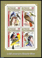 Central Africa 2016 250th Anniversary Of Alexander Wilson, Mint NH, Nature - Birds - República Centroafricana
