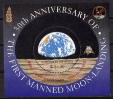 Solomon Islands  1999. Space. 30th Anniversary Of First Manned Moon Landing. Apollo 11. MNH - Salomon (Iles 1978-...)